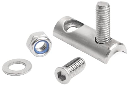 Derailleur Hanger Extension - Stainless Steel Front Mount for Mountain and Road Bikes | Long Lasting Alloy Construction with Stainless Steels Bolt, Enhances Gear Range for Riding Adventures