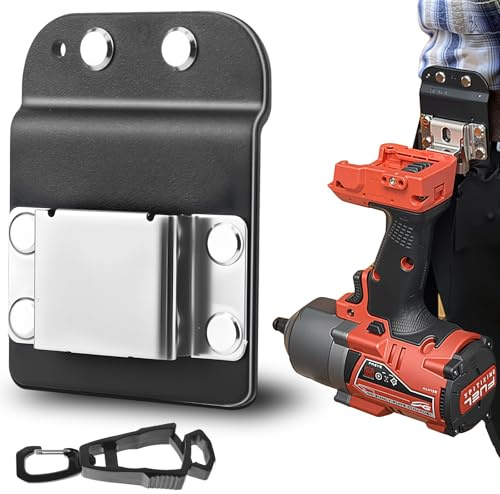 BITEFU Werkzeuggürtelhalter, 304 Edelstahl mit Anti Drop Handschuhclip