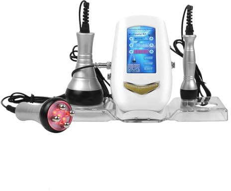 Microneedling Machine Body Sculpting Machine, 40k Cavitation & Radio Frequency Skin Tightening for Face and Body, Multifunctional Beauty Device for Abdomen, Thighs, Buttocks, Hip, Leg, Waist Care