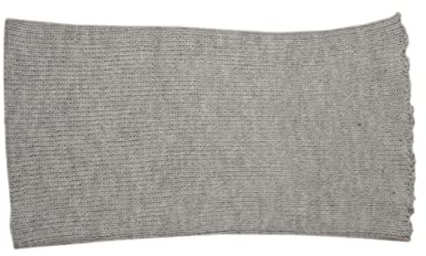 Banda de abdomen unisex 100% lana merina vientre riñón cintura calentador haramaki mujeres embarazadas hombres de punto (M, gris claro)