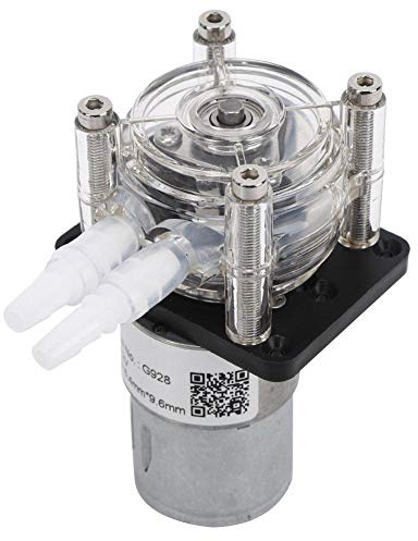 Bomba peristáltica de flujo grande resistente a la corrosión, bomba dosificadora duradera de flujo grande de 500 ml/min, G928 para laboratorio de acuario 12V
