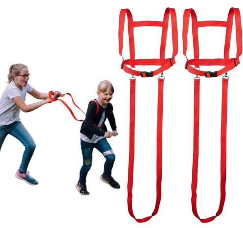 Janna natural goods Pferdeleine zum Spielen für Kinder - Sicheres Pferdegeschirr - Reißfest & Langlebig - Für 3 bis 12 Jahre - Pferde Spiele - Leichtes Geschirr