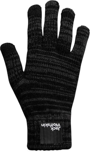 Jack Wolfskin SPIRIT KNIT GLOVE Y phantom, S/M