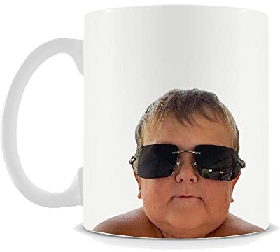 Glasses 11 oz Funny Meme White Mug - Perfect Novelty Gag Gift…Secret Santa Stocking Filler (White)