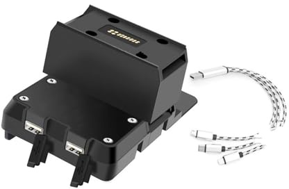 Soporte de Navegación GPS para BMW R1200RT/R1250RT Motocicleta con Carga USB y Soporte para Teléfono