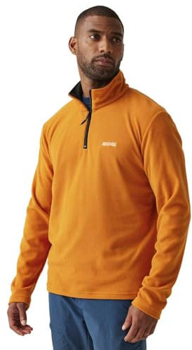 Regatta Mens Half Zip Fleece Pullover Jacket - Durable Outdoor Sports, Hiking, Cycling,Travelling, Golf, Quick Dry Extra Warm Lightweight Trekking Fleece Jacket
