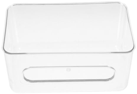 OUNONA Glove Dispenser Box Wall Mounted Mask Dispenser and Glove Holder Wall Mount Transparent Plastic Storage Box for Disposable Gloves Mask Organizer for Home Office Lab