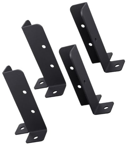 TOGEVAL per Recinzione Staffa Ancoraggio in Resistente Facile Installazione Kit per e Balcone