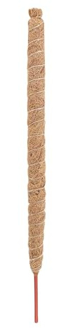 Moss Pole - Bastone di muschio per rampicanti, impilabile, supporto per piante rampicanti per la crescita di piante in vaso, patio, giardino