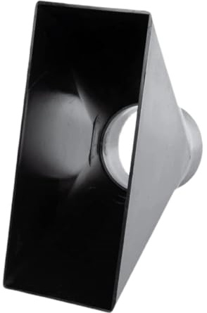 LeeQinersw Campana Extractora de Polvo para Aspiradoras Industriales, Piezas Rectangulares, Herramienta de Taller Resistente- Para Aspiradoras, Talleres - Boca Ancha- Polipropileno Resistente