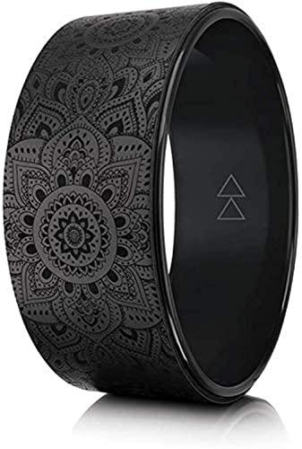 Yoga Design Lab Yoga Wheel | Extra stark, Dharma Rad, umweltfreundlich | intensivere Dehnung, verbessert die Haltung (Mandala Night)