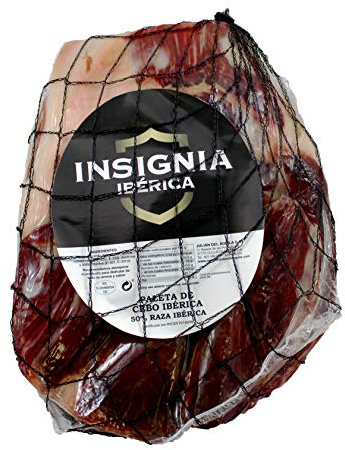 2,5 Kg Paleta Iberica de Cebo Deshuesada Pata Negra 100% Natural - Jamón Ibérico de Salamanca | INSIGNIA IBERICA