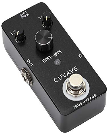 Gitarreneffektpedal, High Gain Vollmetall-Shell-Loop-Pedal Prozessor-Effektpedal, True Bypass für E-Gitarre mit musikalischer Instrumentierung
