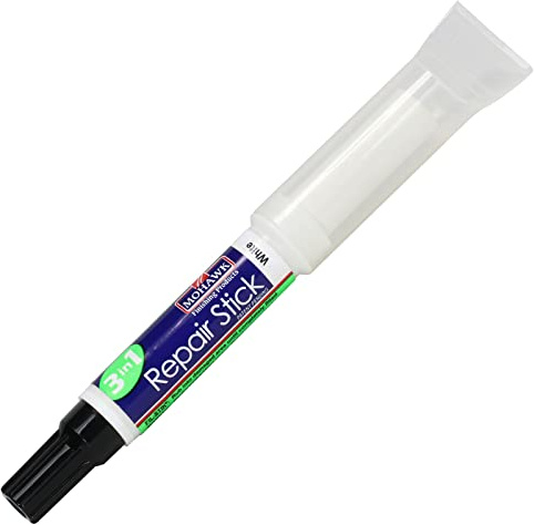 WoodRepair Holzreparatur Mohawk 3-in-1 Reparaturstift Weiss M319-3012B