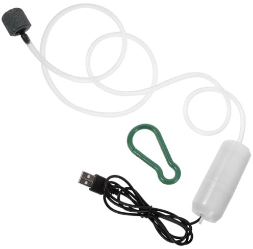 BCOATH Mini USB Sauerstoffpumpe Für Aquarien Kompakte Leise Luftpumpe Zur Belüftung Von Fischbecken Und Aquarien Langlebige Nutzung Für Innen Außenbereich
