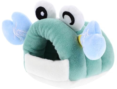 minkissy Warmes Baumwollnest für Hamster Winter-Chinchilla- Lebensraum für Hamsterhütten hamsterbett nagerhaus Hamsternest multifunktionales Chinchillabett Haushalt Rennmaus Hamsterbedarf