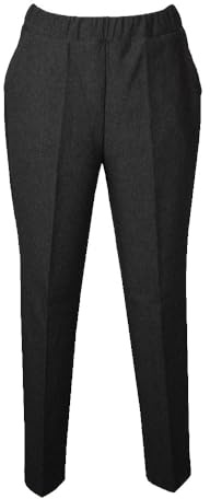 RAGNO Pantalone Donna Lungo Elastico in Vita e Tasche Laterali in Jersey Invernale Articolo D850P7 Pant.Chino Tasche
