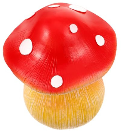 Toddmomy Künstlicher Pilz Schlüsselversteck Für Garten Resin Dekorativer Schlüsselhalter Im Pilzdesign Für Außenbereiche Witziges