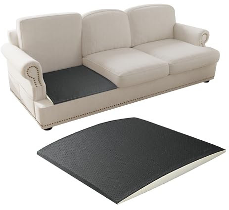 Soporte para Cojín de Sofá Hundido – Almohadillas de Espuma de Alta Densidad de 52x52cm, Tablas de Soporte Curvas para Reparación de Asientos de Sofá, Almohadillas de Base para Cojines de Muebles