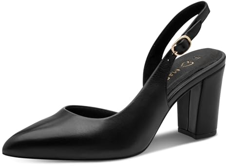 MARCO TOZZI Femme Escarpins Souple Feel Me Semelle intérieure Cuir Cuir Première Doublure Souple Moderne