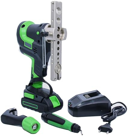 YXYLJOZ Pipe Expander 45 Degree Eccentric Flaring Tool with 2000 Mah Lithium Battery for Water Pipes,Gas Pipes,Refrigeration Pipes,Brake Pipes