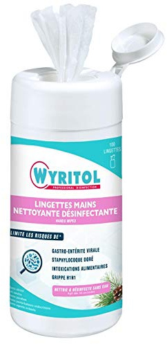 LINGETTES MAINS - boite de 100