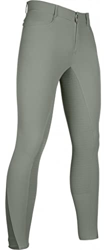 HKM Sportive C. F. S. Pantalones de Montar para Hombre Verde Oliva 46