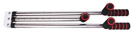 NIHUIFA Ballet Yoga Übung Training Band Stretcher Edelstahl Fitnessgerät Beinstrecker Split Machine Gerät Beinstrecker Split Machine