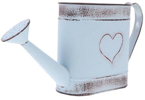 KITANDOVE Eisen-gießkanne Vintage Dekorativ Metall-blumenvase Für Innen Und Außen Rustikale Heimdekoration Für Balkone Und Gärten