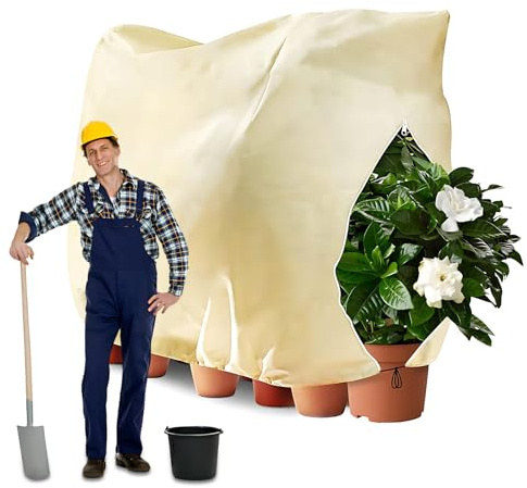 SZSMW Protección Heladas Plantas - Protección de Invierno para Plantas en Macetas de Heladas Y Húmedas - Funda Plantas Heladas,Deja Que Las Plantas Crezcan Más Fuertes