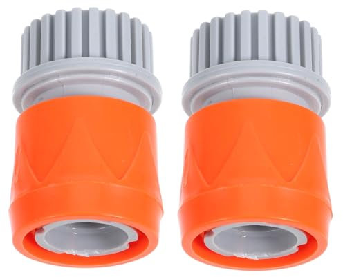 SUPVOX 2piezas Conector De Manguera De Aspiradora De Piscina Rápida para Limpiador Submarino Manguera De Jardín De Plástico Repuestos