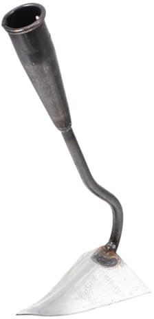 ibasenice Triangolare in Ferro Per Dissodare Terreno Attrezzo Da Giardino Manuale Per Diserbo Scavatrice Da Parco Per Piantare