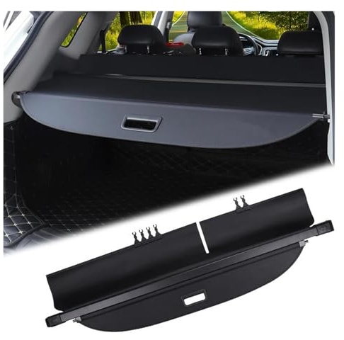 SQOFJGIGN Tapa del Maletero retráctil para Toyota para RAV4 2014-2018 Cubierta Carga para Maletero Portaequipajes Retráctil Impermeable Protección De Privacidad Coche Cubierta Carga RetráCtil(Cuero)