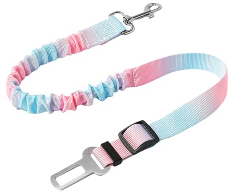 Hundbilbälte Nylon Justerbar Stötsäker Elastisk Liten Medium