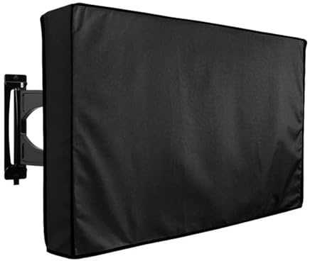 GSJNHY Copertura TV universale for montaggio da esterno, copertura for televisore, cortile, patio, protezione impermeabile, accessorio 50-52 pollici per televisori(60 65 Inch)