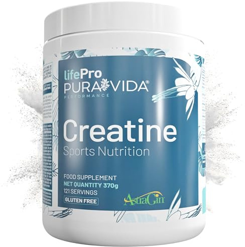 Life Pro Creatina Monohidratada con AstraGin 3g por Dosis - Creatina Monohidrato en Polvo Hasta 35% Más Absorción | Micronizada Pura, Vegana, Sin Gluten | 3,5 Meses (Sin creapure, Sin sabor)