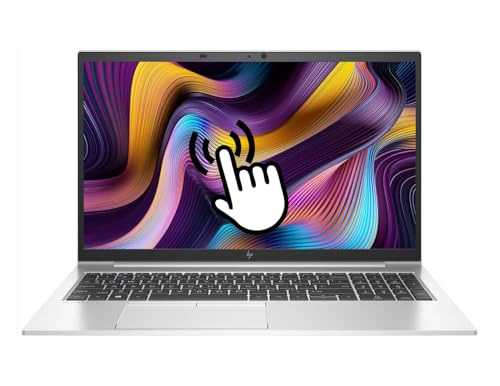 HP EliteBook 850 G8 Touch Screen Laptop Business, notebook FHD da 15,6, Intel Core i5-1145G7, 16 GB RAM, SSD da 512 GB, webcam, tastiera QWERTY US, Windows 11 Pro (ricondizionato)