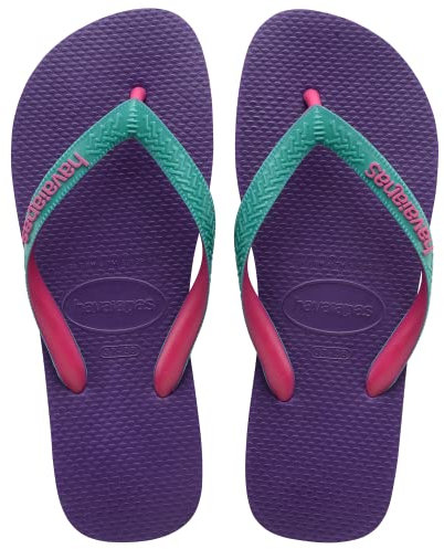 Havaianas Top Mix, Infradito Unisex-Adulto, Neues Lila, 33/34 EU