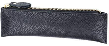 Operitacx Vintage Stiftetui Kreative Stift Tasche Echtem Schutzhülle Für Füllfederhalter Und Bleistifte Für Schule Büro Und