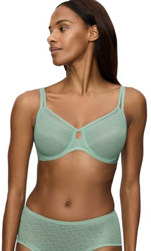 Triumph Signature Sheer, Minimizer-BH Damen, Blau (Misty Turquoise), 65D