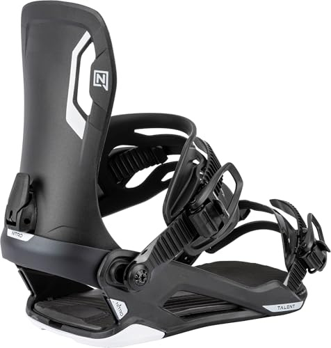 Nitro Unisex Jugend Talent Bindung Snowboardbindung, Ultra Black, S