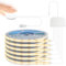 Lichaser USB Striscia LED COB, 6 Rotoli 5V LED per Pannelli Fonoassorbenti Paralleli, 3000K Bianco Caldo Dimmerabile con Sensore a Sfioramento, Luci Adesive per Cucina, Pannello Fonoassorbente (1M)