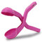 JAMARA 460398 - Snow Play Schneeballzange 38cm pink - Schneebälle (ca. 7 cm Durchmesser) in Sekunden Formen, nie Wieder kalte Hände, Schneebälle sind fluffig und Nicht so hart wie die Handgemachten
