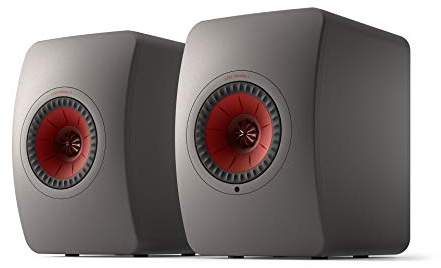 KEF LS50 Wireless II WLAN HiFi Lautsprecher System, grau, Aktivlautsprecher | HDMI | Airplay 2 | Bluetooth | Spotify | Tidal