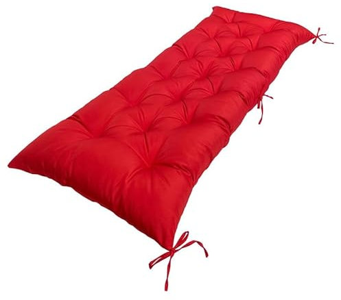 Outdoor Gartenbankauflage für Schaukel, Metall oder Holzstuhl, weich und bequem, Sitzpolster für 2- und 3-Sitzer, wetterbeständig, Lounge-Sitzmatte mit entspannender Polsterung