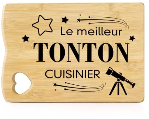 Cadeau Tonton Anniversaire Cadeau Pour Tonton Planche À Découper En Bambou Gravée Cuisine Original Pour Oncle Anniversaire Cadeaux Noel Idee Cadeaux Fête Des Pères Noël Paques Eid Pour Oncle