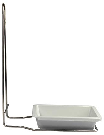 Medi Inn Tropfschale mit Edelstahlgehäuse für 500 ml Aluminium-Wandspender von Medi-Inn
