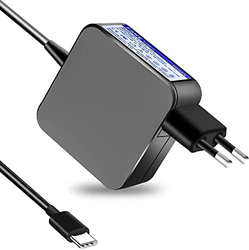 FSKE 45W Chargeur USB C Alimentation Ordinateur Portable pour Lenovo, HP, Dell, ASUS, Acer, Samsung, Google Chromebook, Huawei Matebook Secteur Type C AC Adaptateur