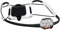 PETZL - Stirnlampe IKO - 350 Lumen, Schwarz, Wasserabweisendes Kopfband