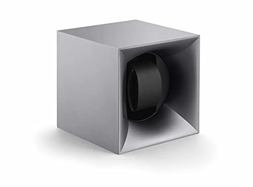 Swiss Kubik Uhrenbeweger Startbox für 1 Uhr Batteriebetrieb Grau Silber - Herren - Unisex-Erwachsene - Uhr - Uhrenbeweger
